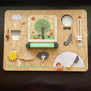 Tender Leaf Toys Weather Watch Board